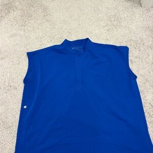 Figs Technical Collection Blue Top
